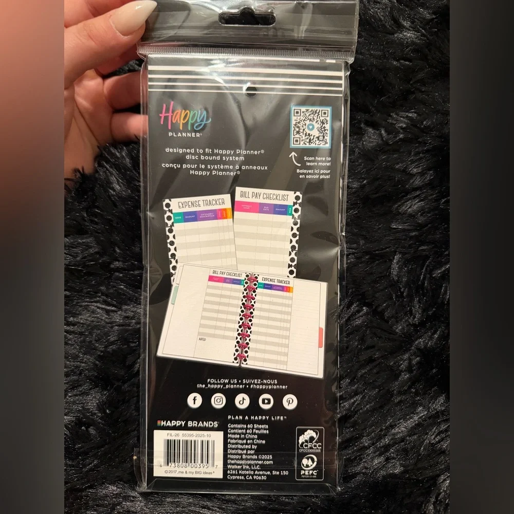 Happy Planner Half Sheet Fill Paper Bundle (3 Packs) – New